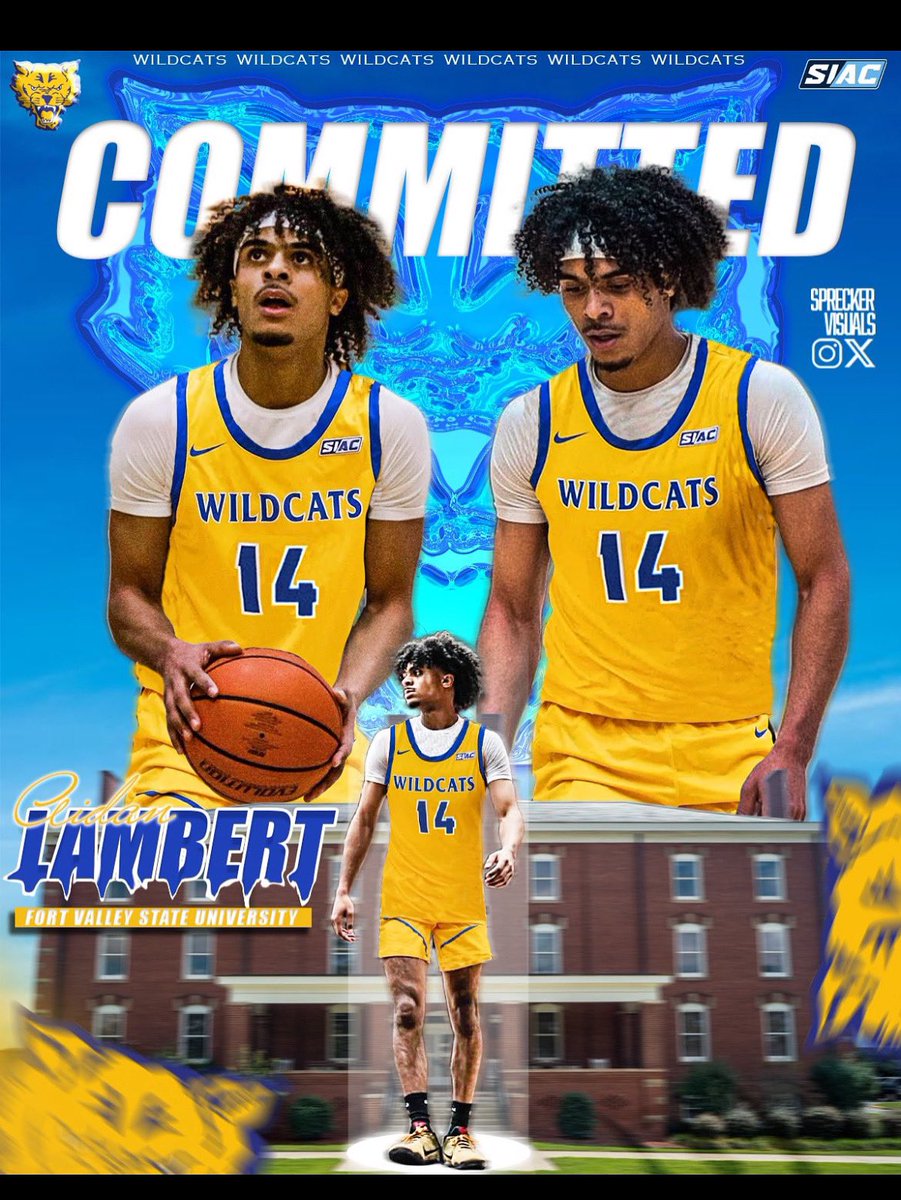 fvsubball's tweet image. Please welcome Aidan Lambert to the Wildcat family! πΎ
The 6'3" guard from Fort Wayne, IN is officially #FVSUBound!
An explosive athlete & elite competitor,
@Acloud_5 will bring downhill scoring, perimeter shooting, & gritty on-ball defense to the squad.
#FVSU #WildcatNation