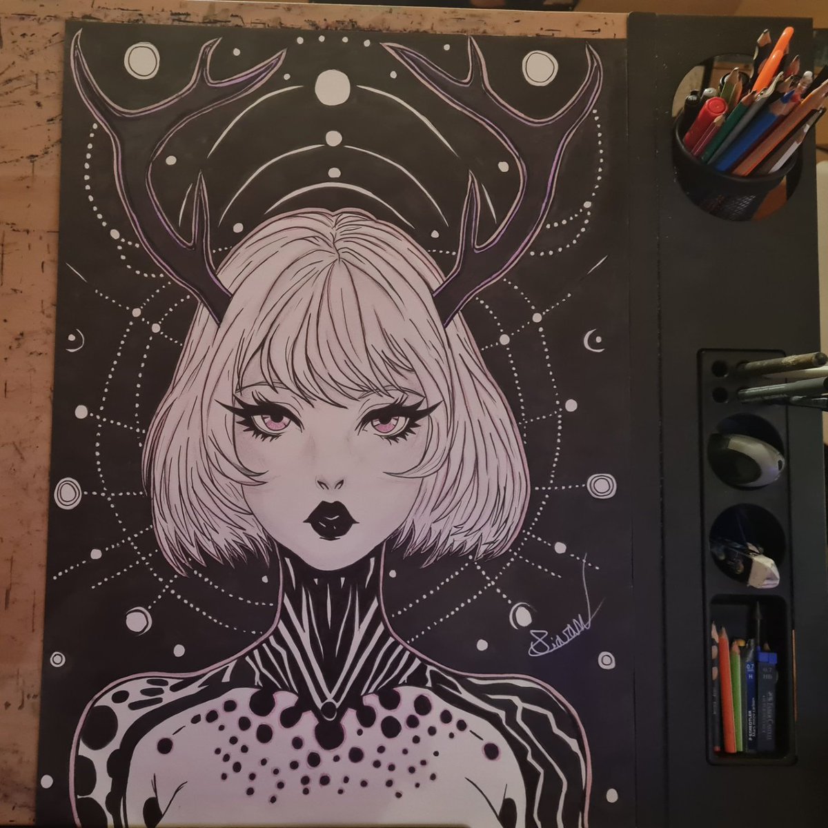 Stendhal5's tweet image. Ilya
(Tribute/inspiration from @Kuvshinov_Ilya art)