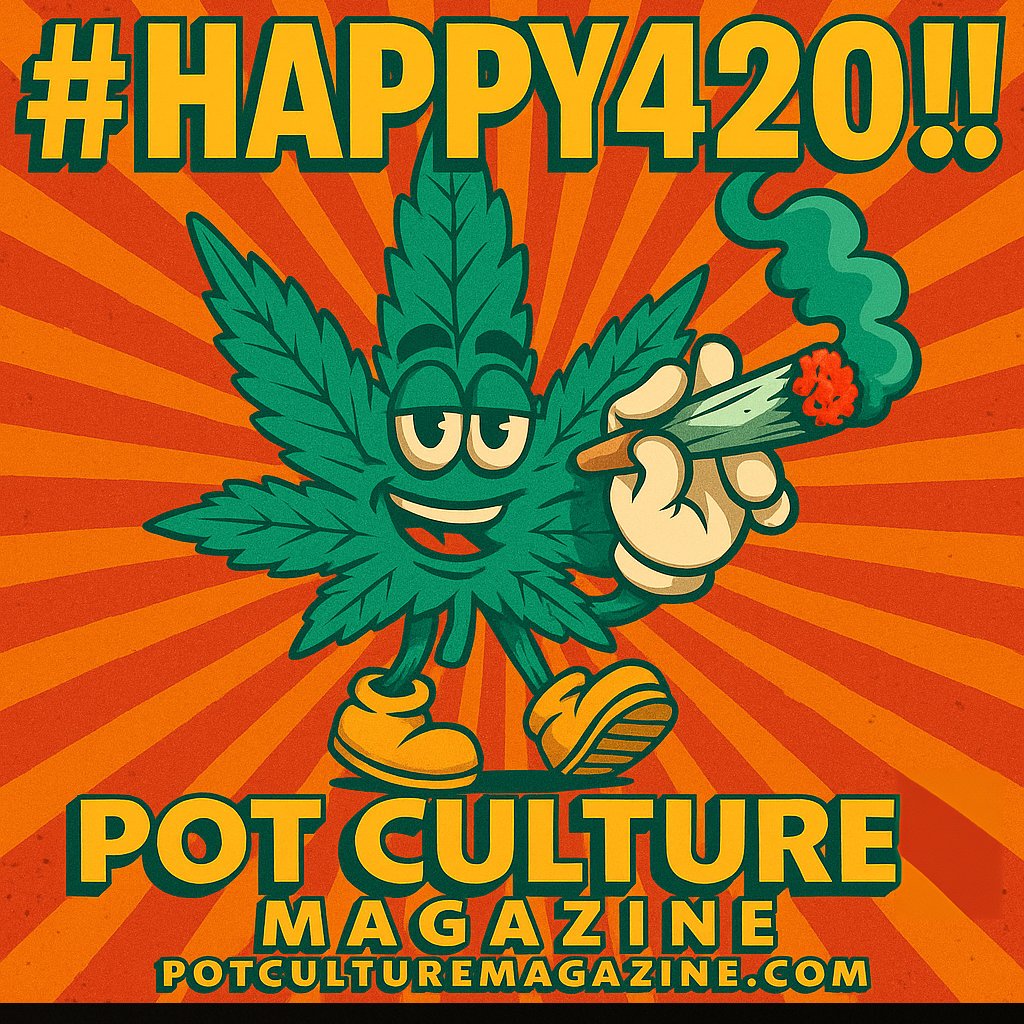 PotCultureMag's tweet photo. #HAPPY420!! Saturday doesn’t ask questions, it rolls fat and burns slow. Spark it, let the smoke take over, and make the world wait its turn. 🔥💨 #PotCultureMagazine #Cannabis #420Community #CannabisCulture #CannabisCommunity #Weed #TokeUp #Saturday https://t.co/1eEXbq4x5k