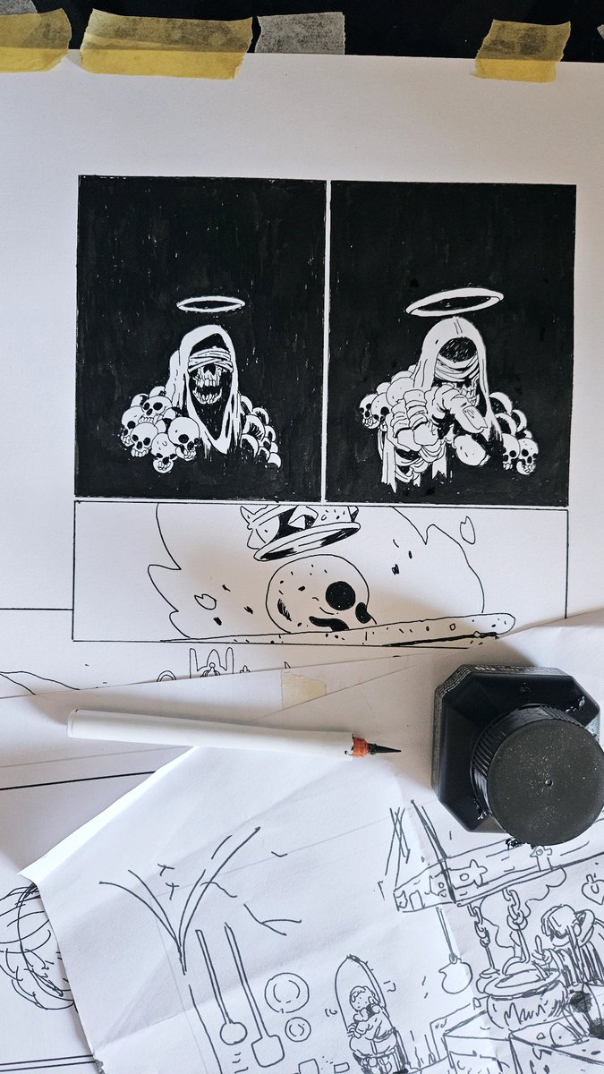 CROM_INK's tweet image. Saturday.