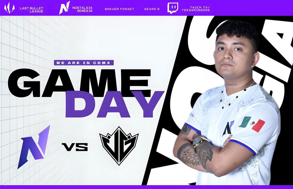 𝐍𝐨𝐬𝐭𝐚𝐥𝐠𝐢𝐚 (@nostalgiagnesis) on Twitter photo ¡DÍA 2️⃣, SEGUIMOS DE PIE! 🔥
Como primer enfrentamiento nuestros chicos se enfrentan 🆚 <a href="/JayzenGaming/">Jayzen Gaming</a> en 𝗟𝗮𝘀𝘁 𝗕𝘂𝗹𝗹𝗲𝘁: 𝗖𝗵𝗮𝗺𝗽𝗶𝗼𝗻𝘀𝗵𝗶𝗽 🔥.
¡Mucha suerte chicos, esperemos que disfruten el match, demuestren su nivel al máximo! 🌪️
🕹️ <a href="/Jixyys/">✰</a>
🕹️ <a href="/VetxZz/">Antonio ☄️</a>
🕹️ ¡DÍA 2️⃣, SEGUIMOS DE PIE! 🔥
Como primer enfrentamiento nuestros chicos se enfrentan 🆚 <a href="/JayzenGaming/">Jayzen Gaming</a> en 𝗟𝗮𝘀𝘁 𝗕𝘂𝗹𝗹𝗲𝘁: 𝗖𝗵𝗮𝗺𝗽𝗶𝗼𝗻𝘀𝗵𝗶𝗽 🔥.
¡Mucha suerte chicos, esperemos que disfruten el match, demuestren su nivel al máximo! 🌪️
🕹️ <a href="/Jixyys/">✰</a>
🕹️ <a href="/VetxZz/">Antonio ☄️</a>
🕹️