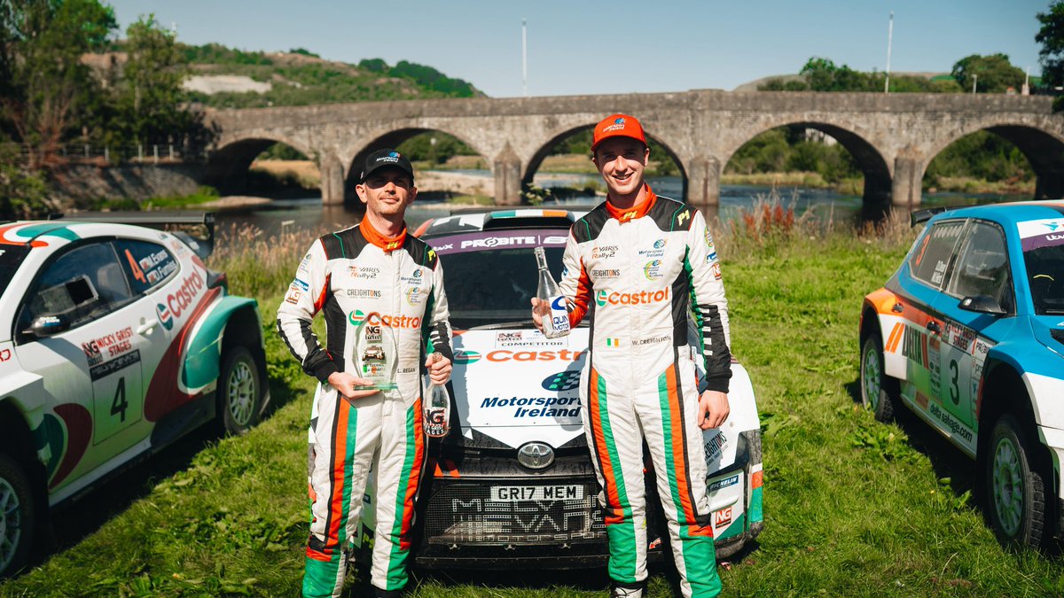 William Creighton (@wcreighton1) on Twitter photo 🏆 <a href="/NGStages/">Nicky Grist Stages</a> winners 🏆
Delighted to take the win today here in 🏴 - a tough day inside the car with challenging stages and the heat 🥵
Great seat time ahead of the Grampian thank you to the <a href="/MIRallyAcademy/">#MIRallyAcademy</a>, MEM and all our supporters.
Win number ✌🏻in 2025 💪
#MIRallyAcademy 🏆 <a href="/NGStages/">Nicky Grist Stages</a> winners 🏆
Delighted to take the win today here in 🏴 - a tough day inside the car with challenging stages and the heat 🥵
Great seat time ahead of the Grampian thank you to the <a href="/MIRallyAcademy/">#MIRallyAcademy</a>, MEM and all our supporters.
Win number ✌🏻in 2025 💪
#MIRallyAcademy