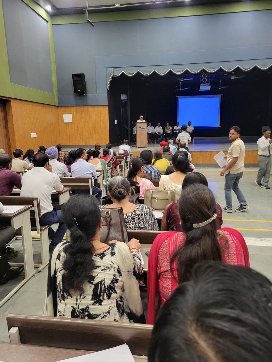 On 4th day of  National Training Program for Booth Level Officers 2025, Training  of BLOs of  09-Yamunanagar AC conducted  at MLN College Yamunanagar <a href="/eci/">eci</a> <a href="/ceoharyana/">Chief Electoral Officer, Haryana</a>