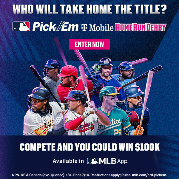 MLBStats's tweet image. 2025 home run totals:
Cal Raleigh: 38
James Wood: 24
Junior Caminero: 23
Byron Buxton: 20
Brent Rooker: 19
Jazz Chisholm Jr.: 17
Matt Olson: 17
Oneil Cruz: 16
But who hits the most in the @TMobile #HRDerby? 👉 mlb.com/hrd-pickem