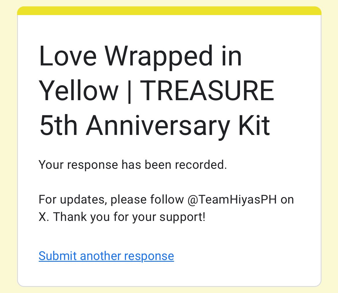 happybeeeeen's tweet photo. see y’all teumes 💎✨

LOVE WRAPPED IN YELLOW
#PHTeumeCon2025
#TEUMECON #TREASURE
@ygtreasuremaker https://t.co/wN4ZIoyz3w