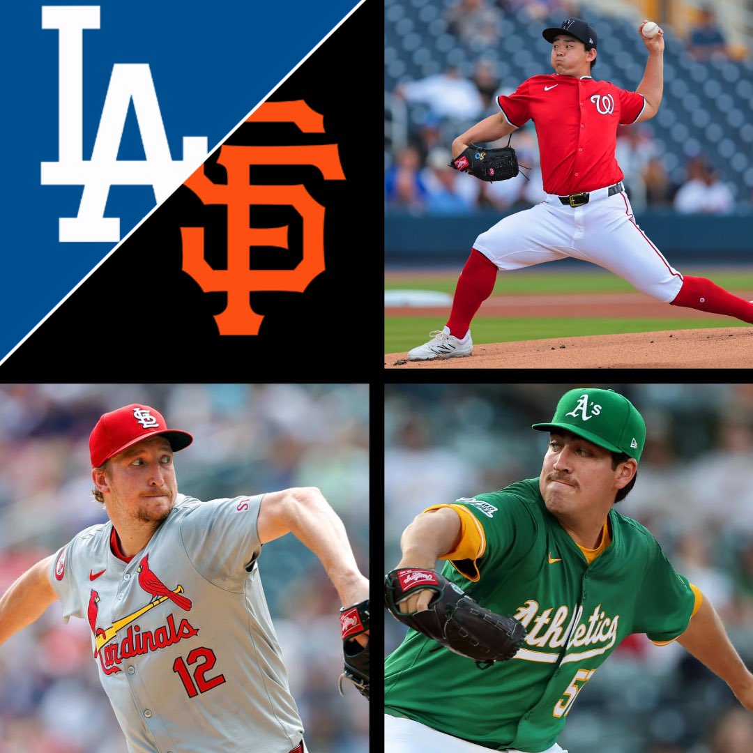 ⚾️ July 12th Full MLB Card ⚾️

$25 To Someone Who ❤️ If We Go 4-0! 

Los Angeles Dodgers Moneyline 
(-148) Novig 
Shinnosuke Ogasawara Over 4.5 HA 
(-135) Novig 
Erick Fedde Over 1.5 BB
(-123) Novig 
Jacob Lopez Under 4.5 K 
(+100) Novig 

I’M DUE FOR A DAY BOYS! 

Swept 2 of the