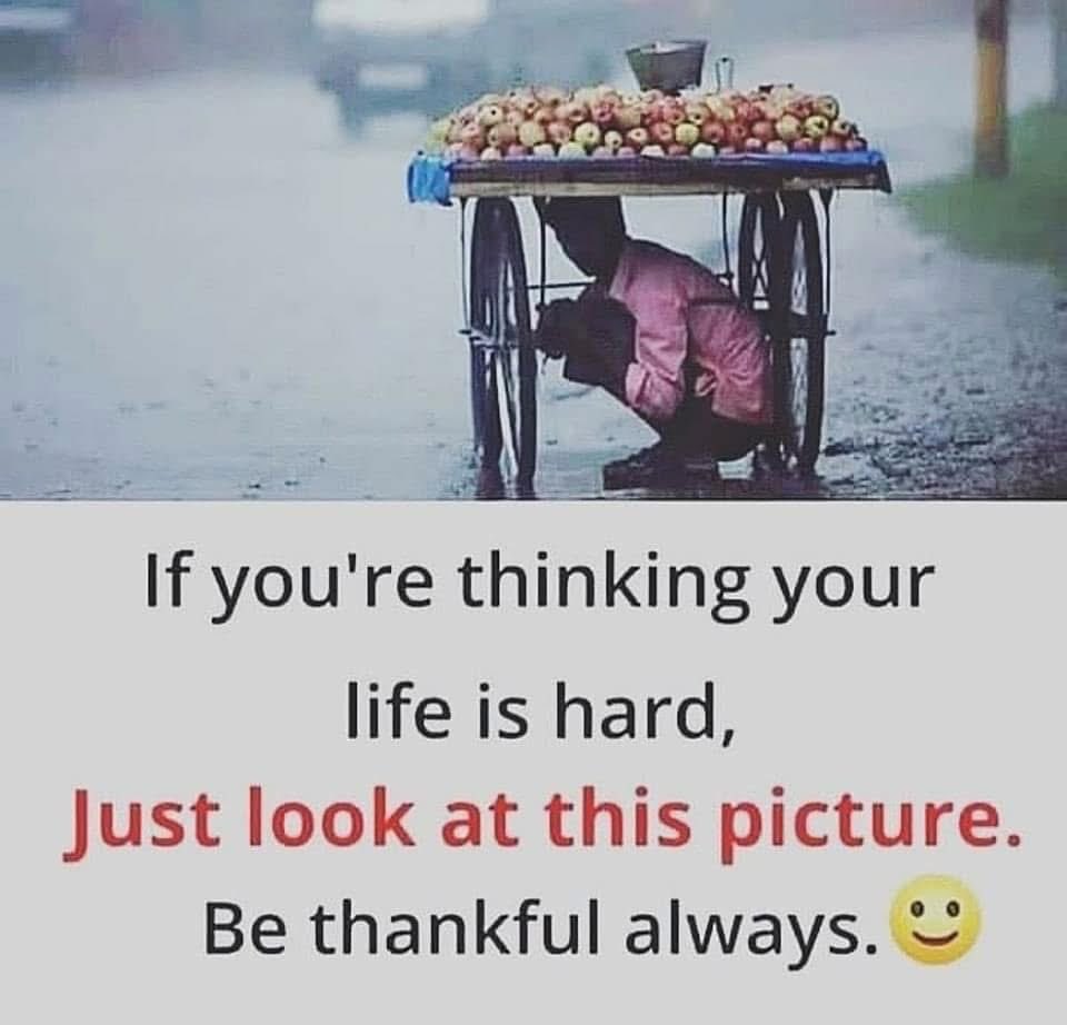 We take things for granted when there is so much to be grateful for. الحمد لله