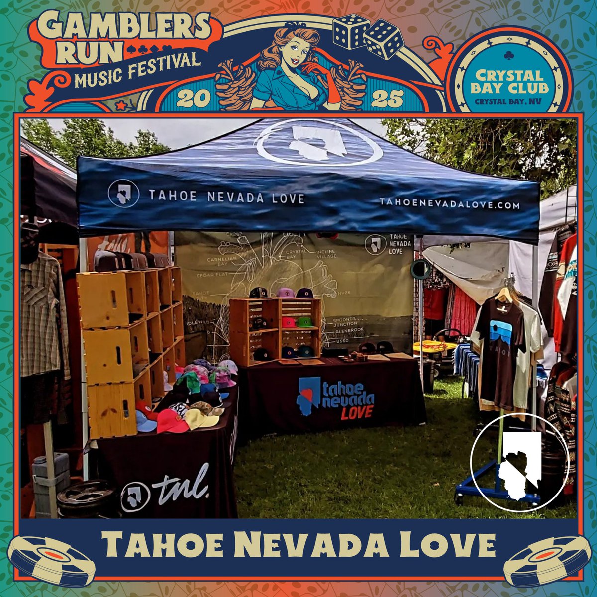 Show your love of Lake Tahoe by sporting some of the amazing clothing offerings from Tahoe Nevada Love. Tahoe Nevada Love combines quality fabrics with first class design. Stop by their booth at our festival!