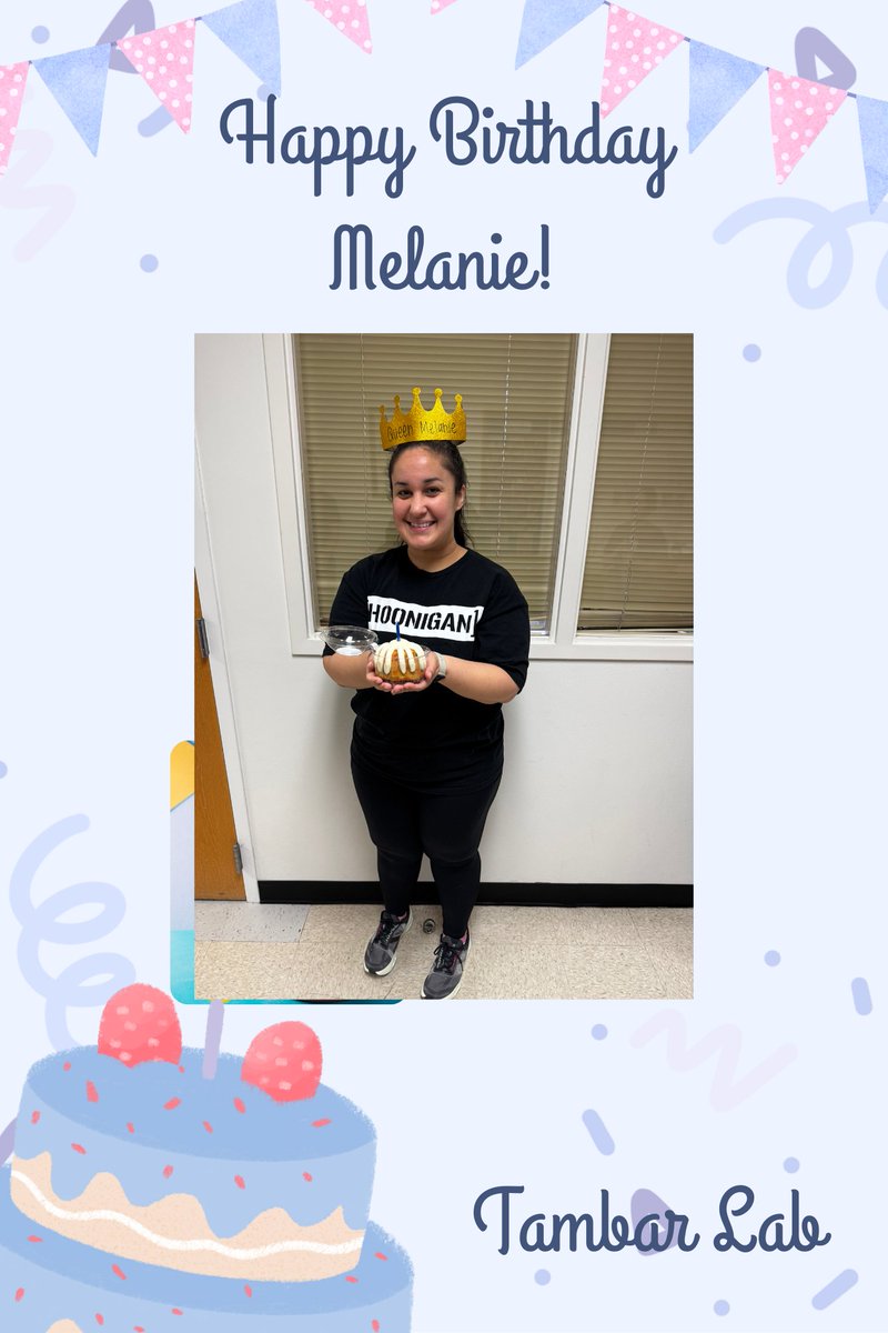 TambarLab's tweet image. Happy birthday to postdoc Melanie Rodriguez @Mel_1090 !