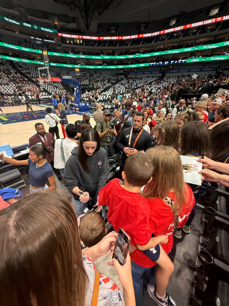 CoachGipson11's tweet image. Vacation 2025 with a sports theme 
Indiana Fever at Dallas Wings
Texas Rangers Game
Fever and Rangers win!
Missed seeing CC plays but the boys got her autograph 
Elvis Andrus HOF day!
Girls made big screen playing pass the Whataburger fries (as opposed to pass the In/Out fries)