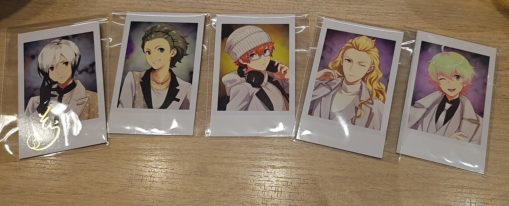 SideM FiFS展 インスタントフォト風カード まとめ売り 特典 箔 アイドルマスター SideM FiFS展 インスタントフォト風カード