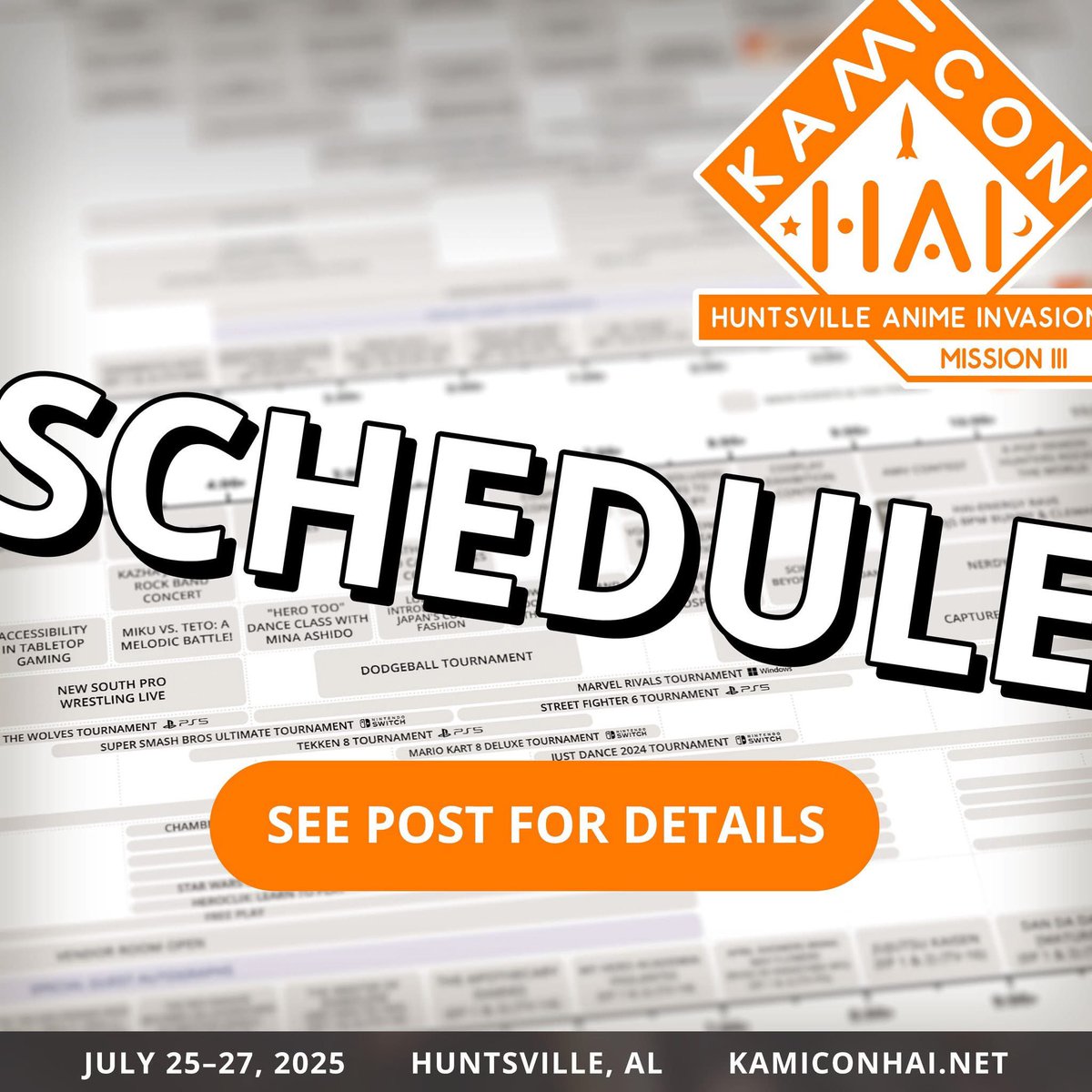 Huntsville Anime Invasion tweet media