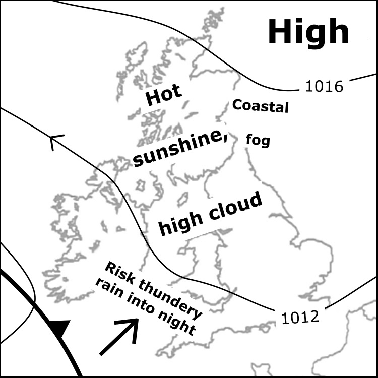 the_MWIS's tweet image. Sun 13/7: Very warm on mountains from overnight, soon feeling hot in morning sun. Valleys approaching 30C again, though mostly slightly less hot than Saturday. A veil of high cloud tends to weaken the sun. Local gusty E-SE'ly. Generally dry, later chance of very isolated showers.