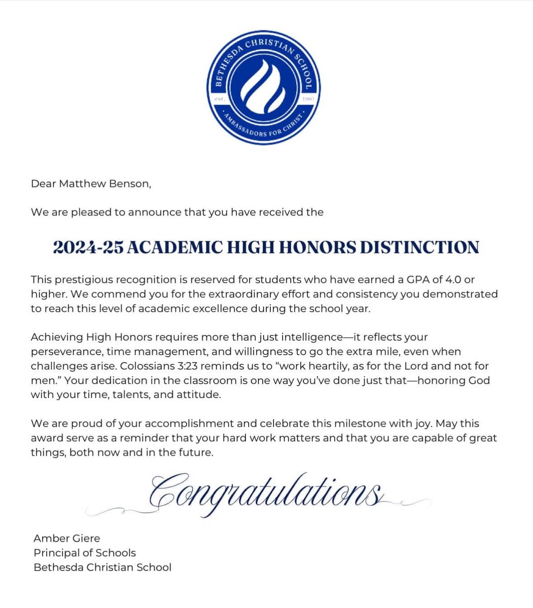 Little late to post these, but regardless, blessed to be presented with these awards.