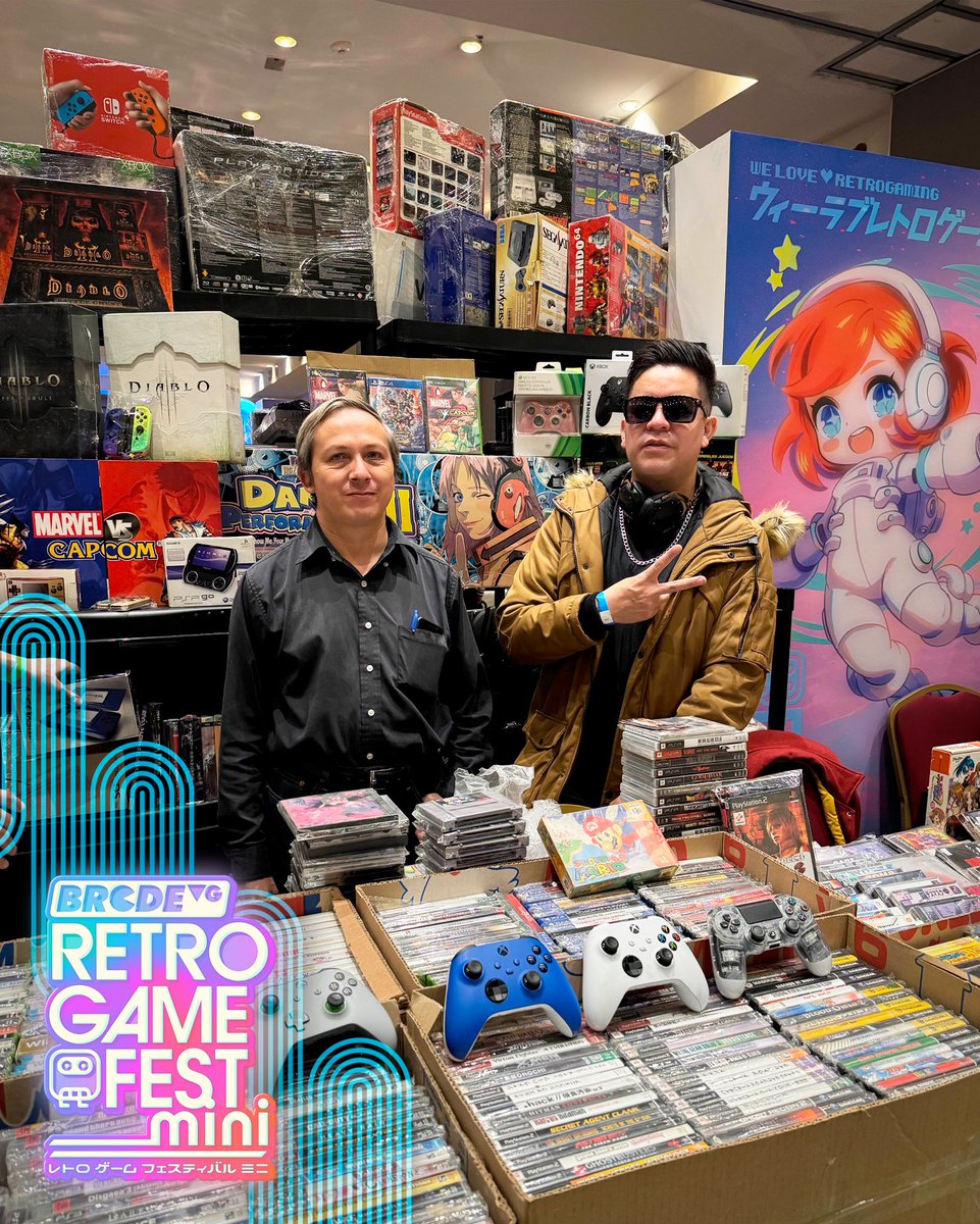 BRCDEvg (@brcdevg) on Twitter photo 👾 BRCDEvg Retro Game Fest mini '25 presentado por <a href="/sfactorgaming/">Smash Factor</a> ¡Ya comenzó! 🎮
Te esperamos en la edición de verano del mejor festival de retrogaming en Latinoamérica 🌎
#RGFmini 👾 BRCDEvg Retro Game Fest mini '25 presentado por <a href="/sfactorgaming/">Smash Factor</a> ¡Ya comenzó! 🎮
Te esperamos en la edición de verano del mejor festival de retrogaming en Latinoamérica 🌎
#RGFmini