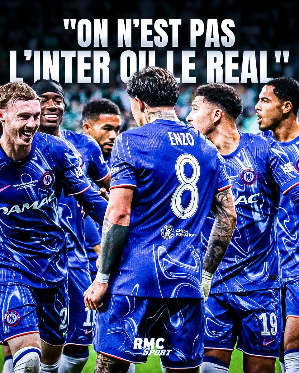 RMCsport's tweet photo. Si le PSG aborde la finale du Mondial des clubs avec le costume de grand favori, Colwill estime que son équipe a plus d’arguments que l’Inter, écrasé en finale de Ligue des champions ou que le Real Madrid, balayé en demi-finale.
https://t.co/iZRbvq8Fix https://t.co/CtJjjCjtXb