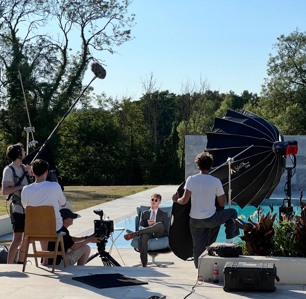 just wrapped on the strangest launch video you’ve ever seen
