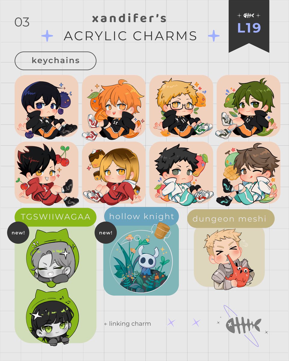 some of sjmade summer fair catalog ✨🐟