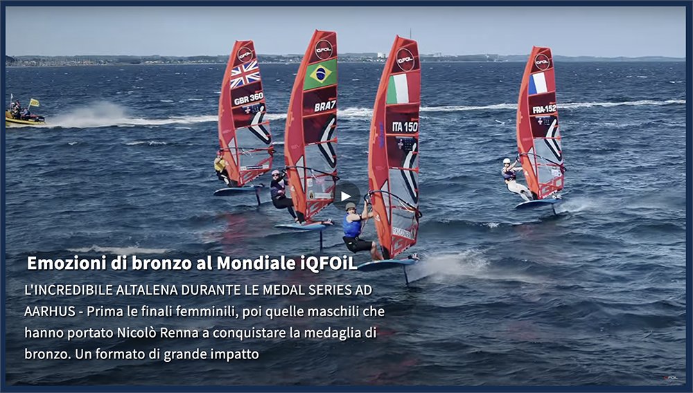 LE EMOZIONI DELLE MEDAL SERIES AL MONDIALE iQFOiL DI AARHUS - Prima le finali femminili, poi quelle maschili che hanno portato Nicolò Renna a conquistare la medaglia di bronzo. Un formato di grande impatto - SAILY TV: saily.it/video/emozioni…