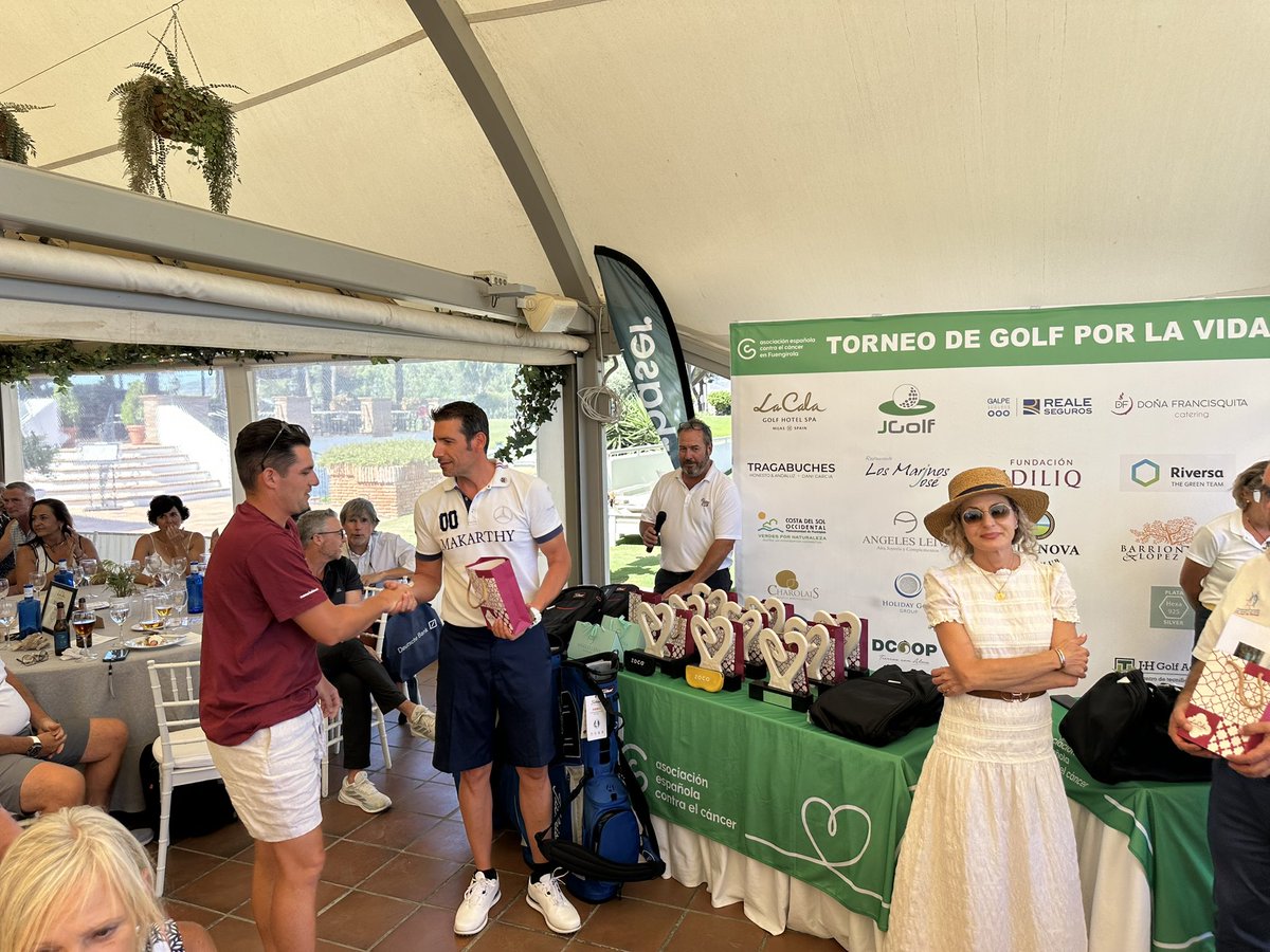 Vox_Fuengirola's tweet image. Felicidades a la AECC de Fuengirola y Mijas por el fantástico torneo benéfico de Golf celebrado hoy en La Cala Golf‼️

Un placer participar activamente en él y colaborar en todo lo que ha sido posible. 

Una labor desinteresada e impagable por desgracia cada vez más necesaria.