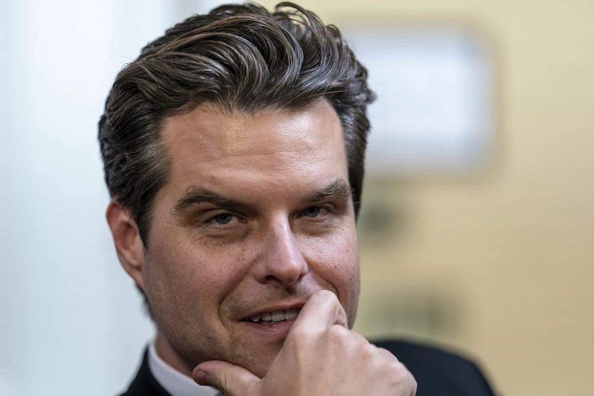 Still cracks me up that MAGA wants Matt Gaetz to replace Pam Bondi as AG because they think he won’t protect pedophiles. He IS a pedophile, you stupid fucks.