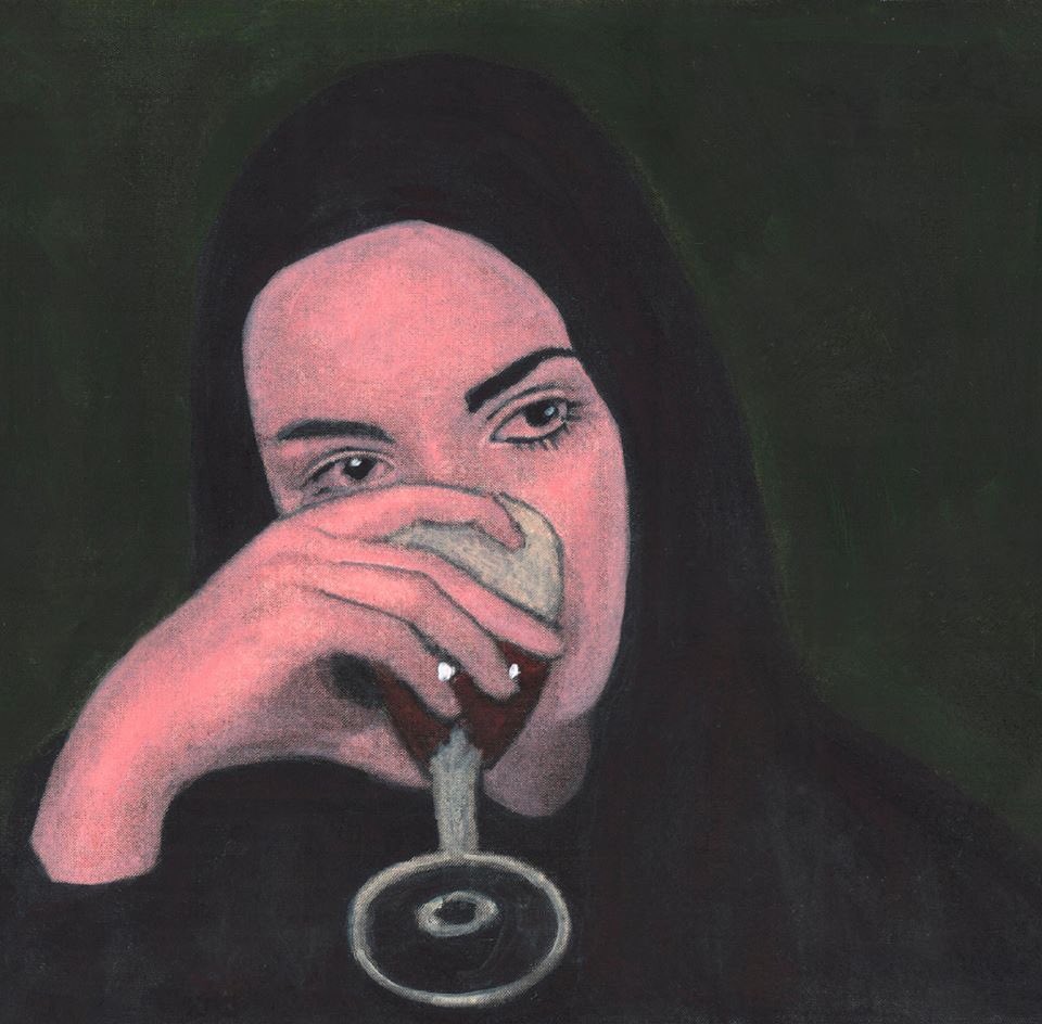 Jartst's tweet image. "مصدر الكآبة هو الغضب المكبوت".
- سوزان سونتاغ | painting by nickie zimov