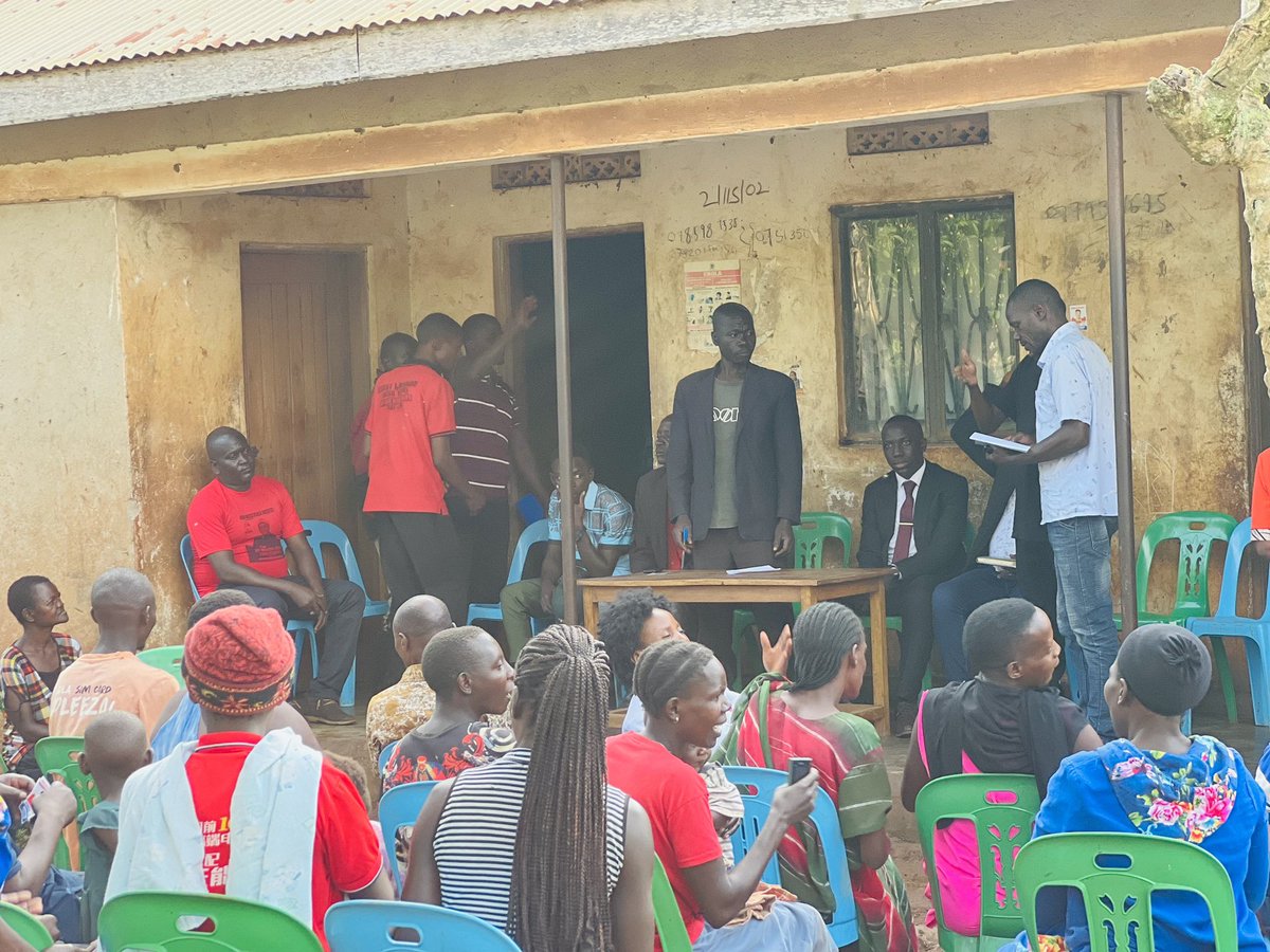 MaserukaRobert's tweet image. The role of meeting people daily is ours to fulfill.
We shall and will make the message of change delivered to all.
#mukonosouth
#ProtestVoteUg2026