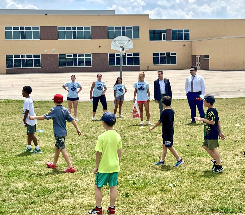 JohnPaulDanko's tweet image. Amazing afternoon with #HamOnt youth at the @CYO_Hamiton Summer Sports Camp - supported in part by the Canada Summer Jobs program.
Very impressed by the leadership & dedication of Camp Councillors - working with kids of all ages & abilities to provide a positive experience!