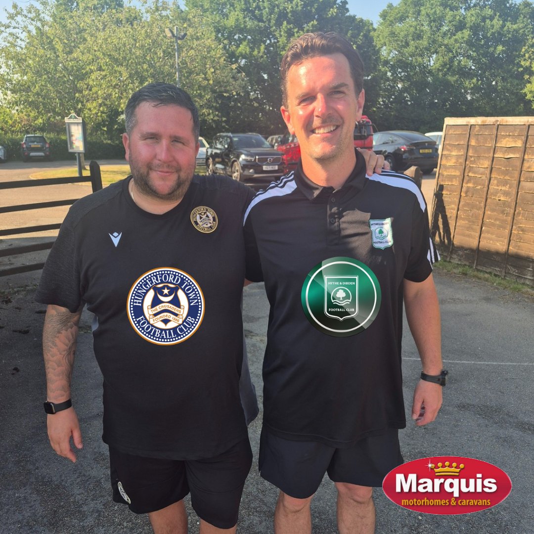 Marquis Leisure (@marquisleisure) on Twitter photo Down to the last kick of the game & still friends ⚽️👍 <a href="/HytheDibdenFC/">Hythe & Dibden FC 🟢⚪️</a> 3-4 <a href="/HungerfordTown/">Hungerford Town FC</a> Great game Danny & Richard 🙌 Down to the last kick of the game & still friends ⚽️👍 <a href="/HytheDibdenFC/">Hythe & Dibden FC 🟢⚪️</a> 3-4 <a href="/HungerfordTown/">Hungerford Town FC</a> Great game Danny & Richard 🙌