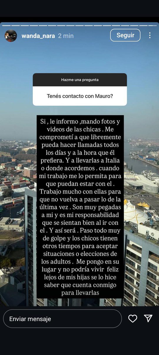 Wanda delirando