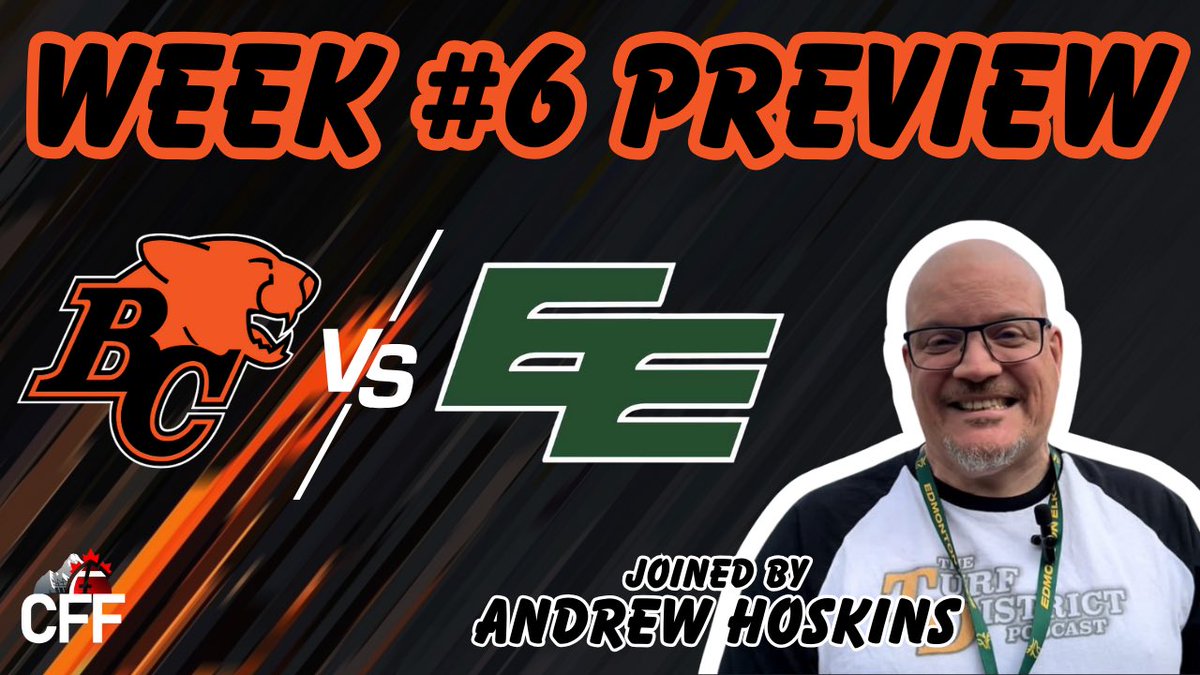 Week 6 preview is LIVE!🦁🏈⬇️

The #BCLions head to Edmonton looking to claw their way back into the fight in the western division. Check out this week’s preview for our thoughts on the matchup!

Joined by Andrew Hoskins of <a href="/TheTurfDistrict/">The Turf District Podcast</a>

🎥 Watch now: youtu.be/rj5vlGuGmJQ?si…
