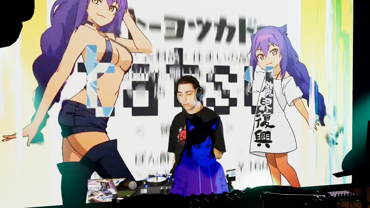ashu3iii's tweet photo. Tatsu-san!! His DJ sets are always great fun!! It fills me with energy🔥
I heard Amemiya-san's DJ before (maybe at SUSHI HOUSE) and she was really good, so I’m happy to hear her again!
#sushihouse_vrc #ravr https://t.co/i7cKt3sTIW