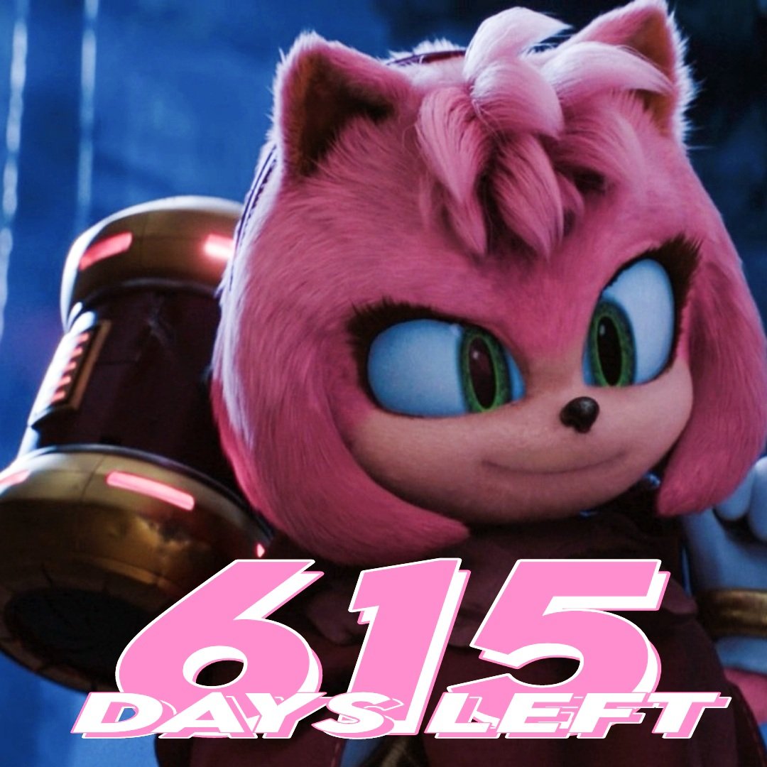 SonicCountdwn's tweet image. Hey everyone ! Hoping y'all are having a wonderful day !
615 days until #SonicMovie4 !