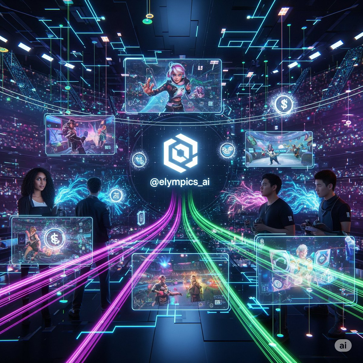 defiwithdagash's tweet photo. In 2025, @elympics_ai isn’t just growing it’s onboarding streamers, launching tournaments, opening a mainnet, and tokenizing games. It’s a movement. #NextWaveGaming
AI Security Layer in Q2 = no more cheaters. Machine learning will detect suspicious moves, boosting trust in every match. #FairGaming
@cookiedotfun
@TakerProtocol
@vooi_io
@JoinSapien