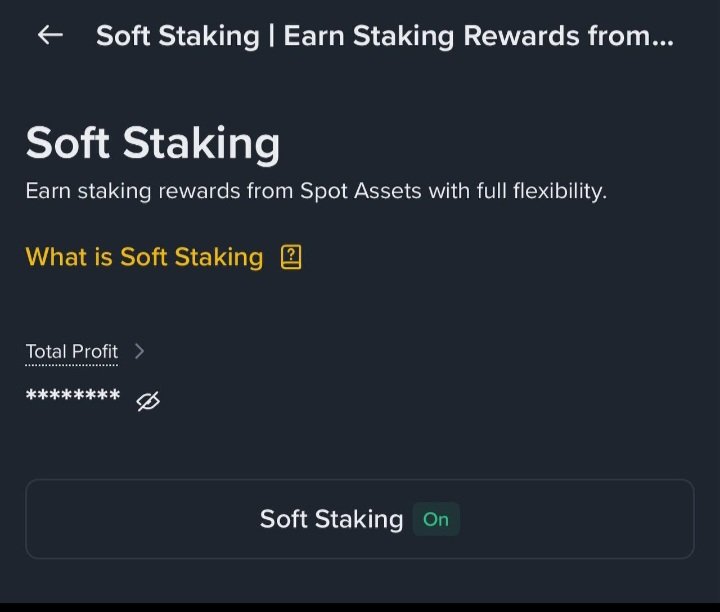 Crypto_Beeh's tweet image. Boost your crypto with Soft Staking on @binance! I’m now earning daily rewards effortlessly — no lock-ups, no hassle. Just hold your tokens in your Spot Wallet and watch the rewards add up. It’s simple, smart, and live. Activate now and start earning!

#SoftStaking