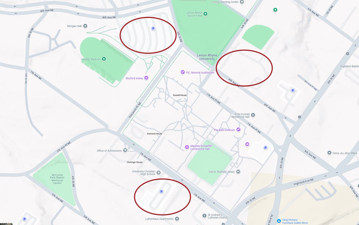 HickoryFC's tweet image. 🚗 PARKING UPDATE
✅ Available lots:
• Commuter Lot (off 7th Ave NE)
• UCHS Lot (by University Christian High School)
• Overflow Lot (off 8th Ave NE)
Let’s pack Moretz Stadium tonight — arrive early, park smart, and get loud.
#UpTheTrees 🌳