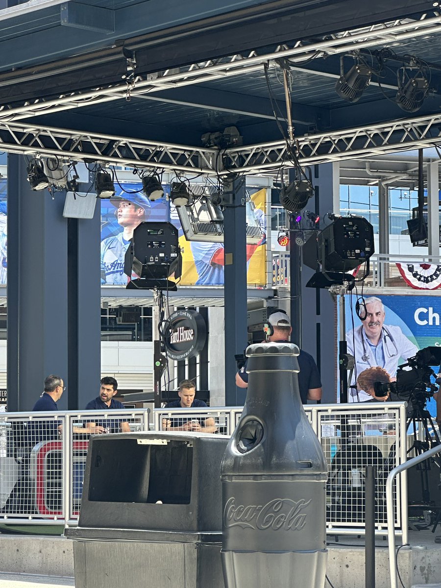 Waiting for the gates to open!