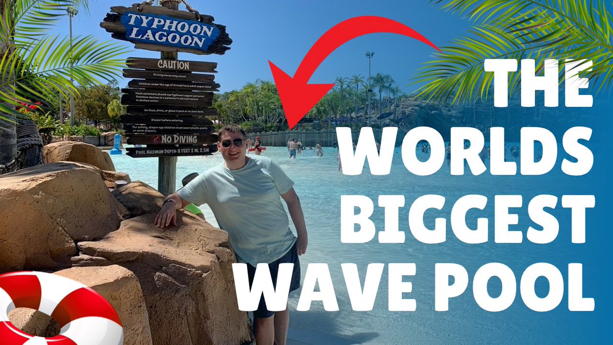 FLORIDA HOLIDAY PLANNING? This place has the world largest WAVE POOL 🌊 youtu.be/rPN2-JPac-4?si…
