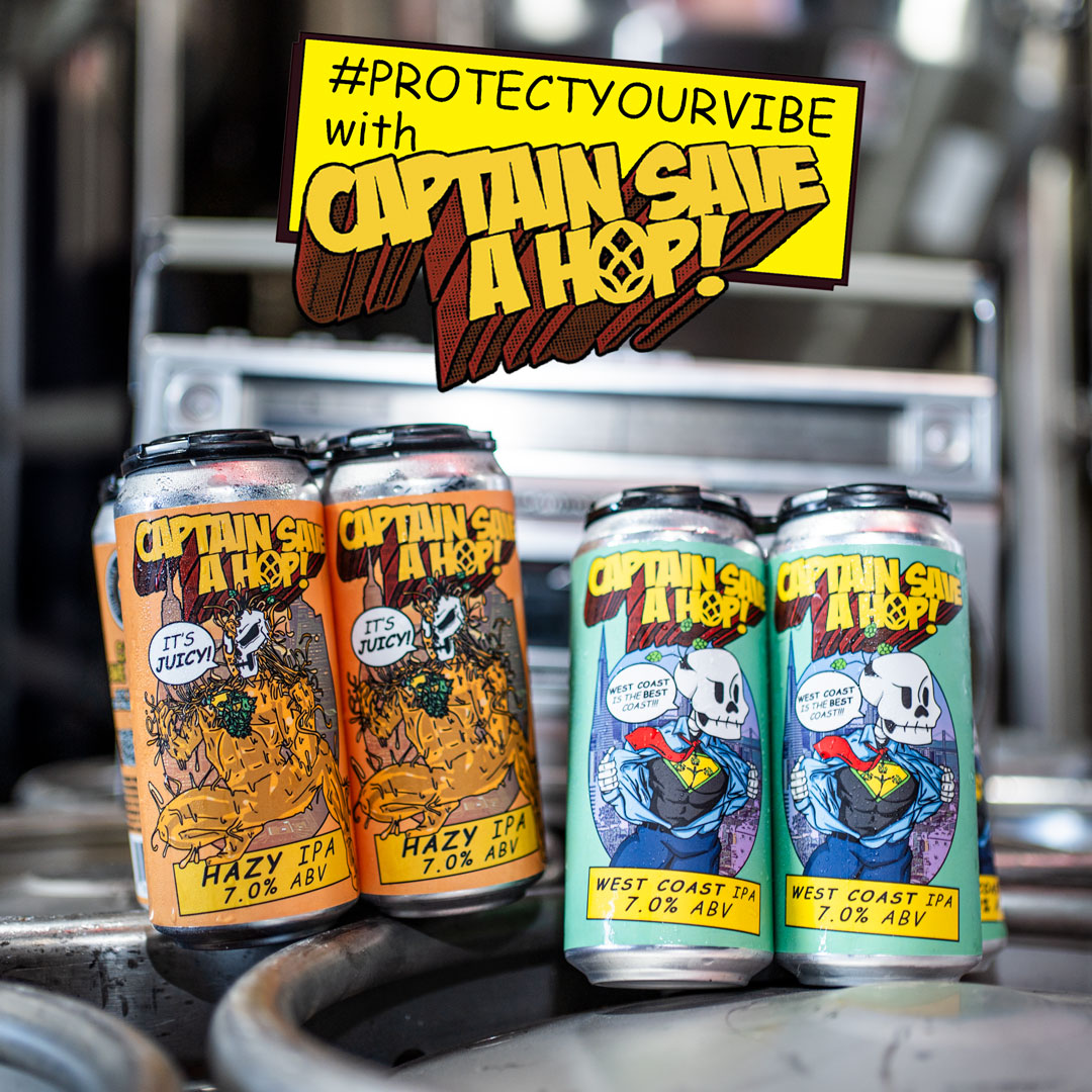 The Captain's got you covered 🦸🍺. Whether you’re feeling hazy or rocking that West Coast steezy, these IPAs deliver a flavor boom like no other.
Choose your hero and #ProtectYourVibe. 🌊🍊

Find Captain near you! zurl.co/uHqnK
#CaptainSaveAHop #fullcirclebrewing