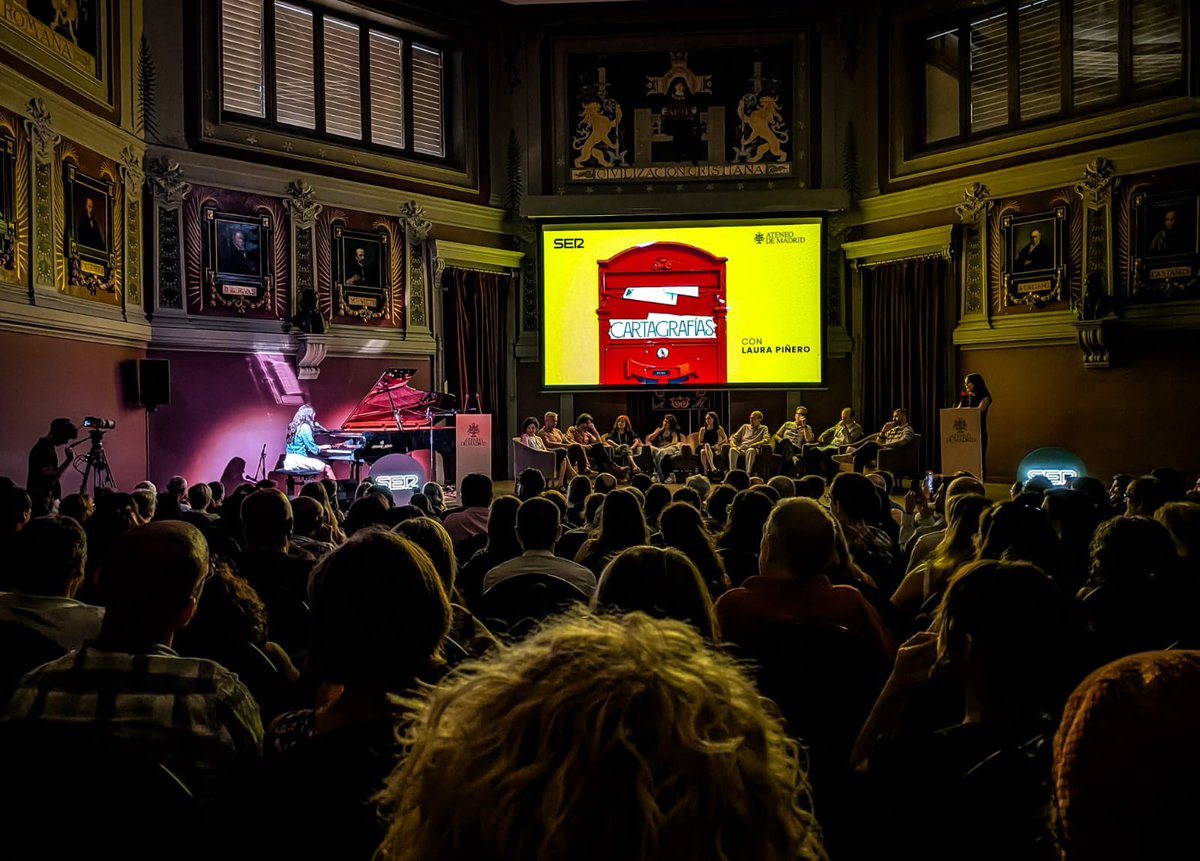 Hoy a las 20:00 se emite en <a href="/La_SER/">Cadena SER</a> el especial que grabamos de #Cartagrafías con público desde <a href="/ateneodemadrid/">Ateneo de Madrid</a> con todas estas voces increíbles: