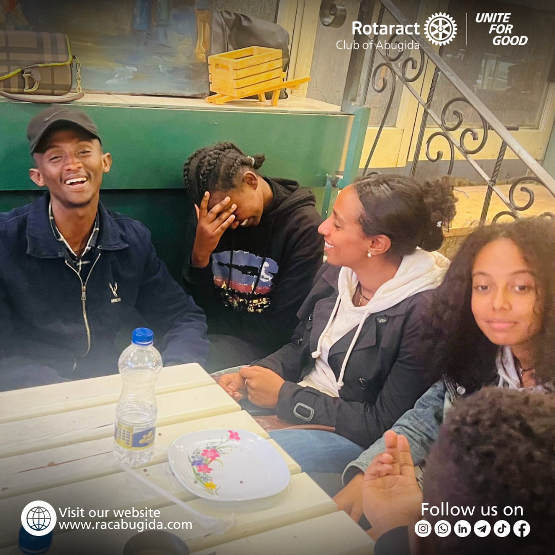 racabugida's tweet photo. The coffee was brewing, but the real magic was in the conversations. ✨ ከሳቅ እስከ ቁም ነገር, a perfect end to the week with our Abugida family.

#CoffeeTime #RacAbugida #Rotaract #Rotary #District9212 #UniteForGood #MakeItHappen https://t.co/Y0xB7QjyvG