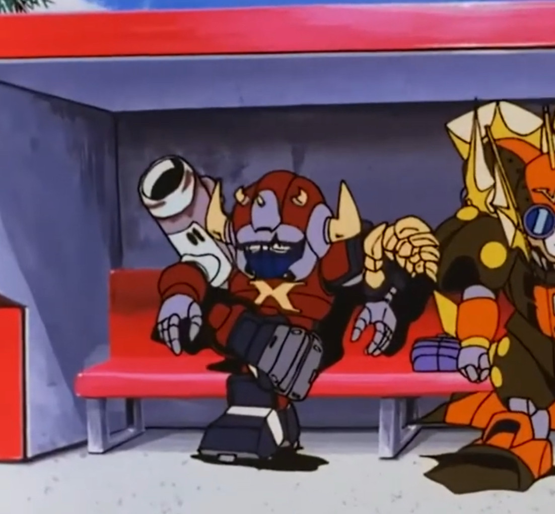 Dondondora's tweet image. Some of the Iron Leaguer screenshots I have on hand
These robots are like 8 ft tall