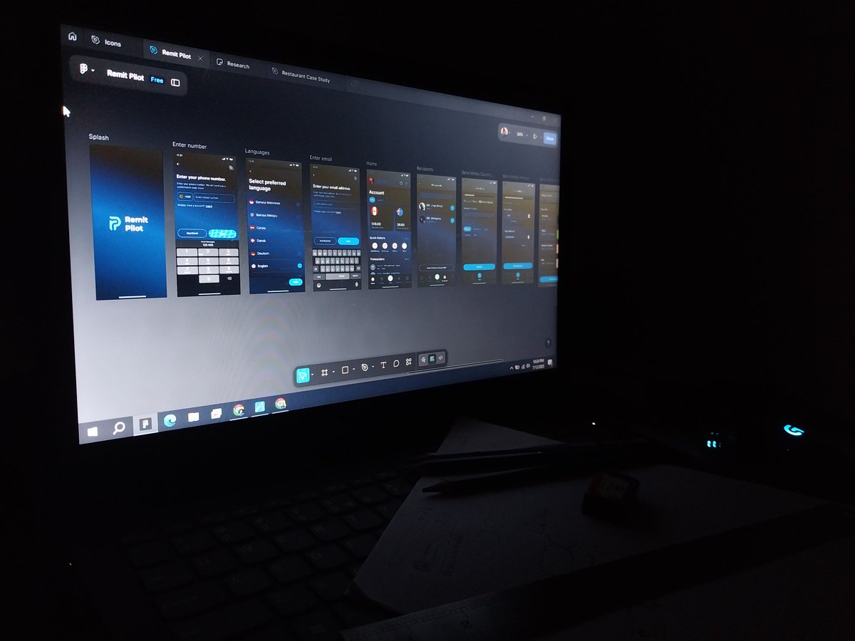 sakibbmohtaram's tweet image. 💸 Just wrapped up a real client project — RemitPilot, a money transfer app for a US-based client.
3 redesigns, 4+ versions, constant feedback — and a final product that’s clean, dev-ready, and built for the real world.
#UIUXDesign #Fintech #RemitPilot #ProductDesign #Figma