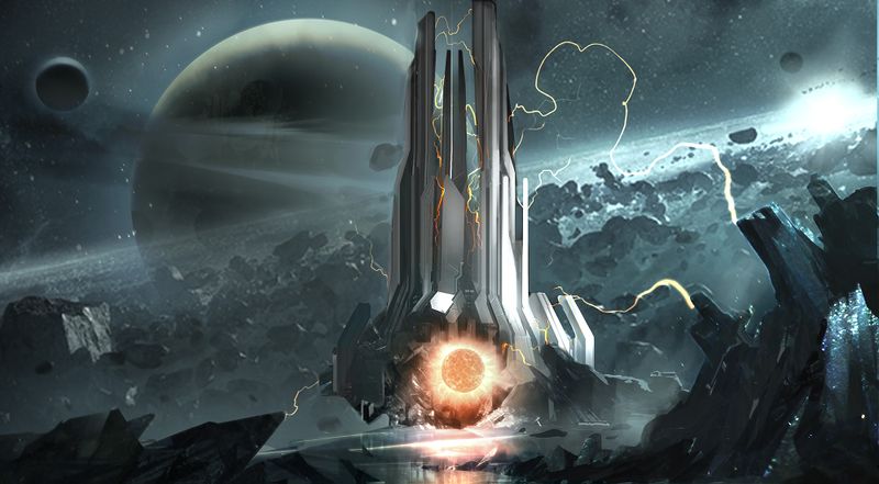On ne dirait pas comme ça, mais cette image est bien un concept-art pour... une carte multijoueur.
👉wiki.halo.fr/Fichier:H4_Con…