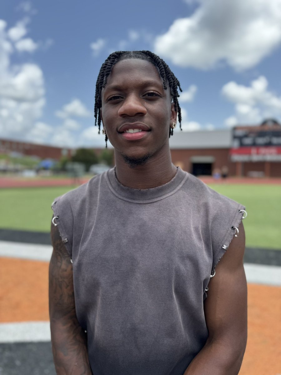 PCGreenfield's tweet image. Alabama 5-⭐️ freshman QB Keelon Russell here in Hoover at Jalen Milroe’s youth football camp