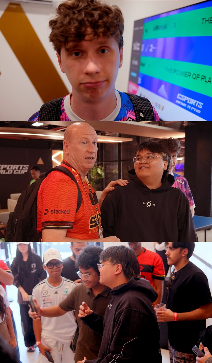 pprxteam's tweet photo. Behind the scenes at #EWC2025 😎

[Click the images for more!] https://t.co/2X9Cu2hRhl