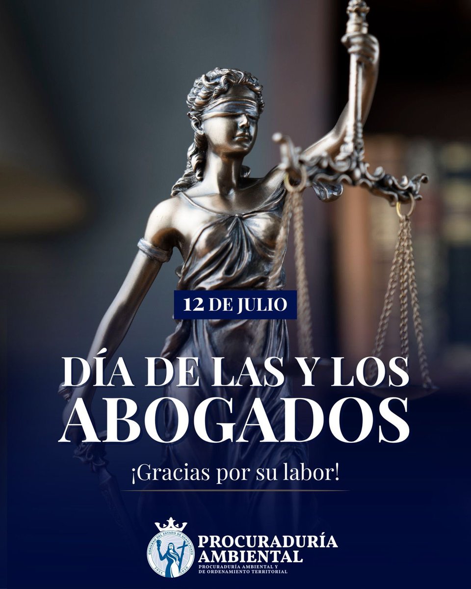 ¡Feliz Día de la Abogada y el Abogado! ⚖️
Hoy reconocemos con orgullo la labor de quienes, desde el ámbito jurídico, defienden el bienestar de nuestro entorno natural.