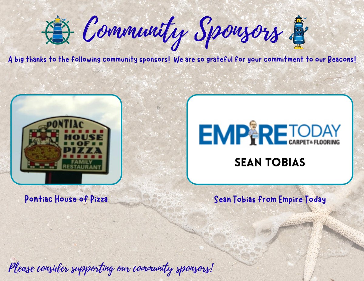 We are so excited to welcome our community sponsors for the 2025-2026 school year!  If you are interested in supporting Bookman Road Elementary, as a community sponsor, please give us a call at 803-699-1724!  Our Beacons would be forever grateful for your support!