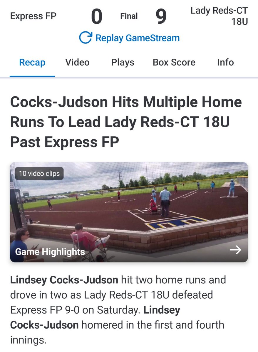 Illinois Lady Reds Softball tweet media