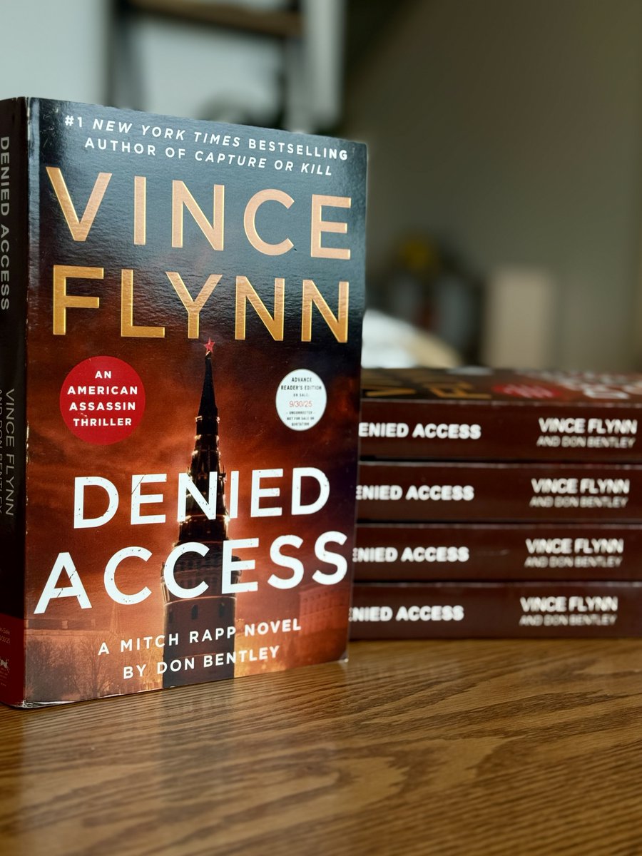 Don Bentley (@bentleydonb) on Twitter photo Look at these beauties! Want to hear more about <a href="/VinceFlynncom/">VinceFlynn.com</a> DENIED ACCESS? Then sign up for my newsletter before it drops on WEDNESDAY! donbentleybooks.com/newsletter/ Look at these beauties! Want to hear more about <a href="/VinceFlynncom/">VinceFlynn.com</a> DENIED ACCESS? Then sign up for my newsletter before it drops on WEDNESDAY! donbentleybooks.com/newsletter/